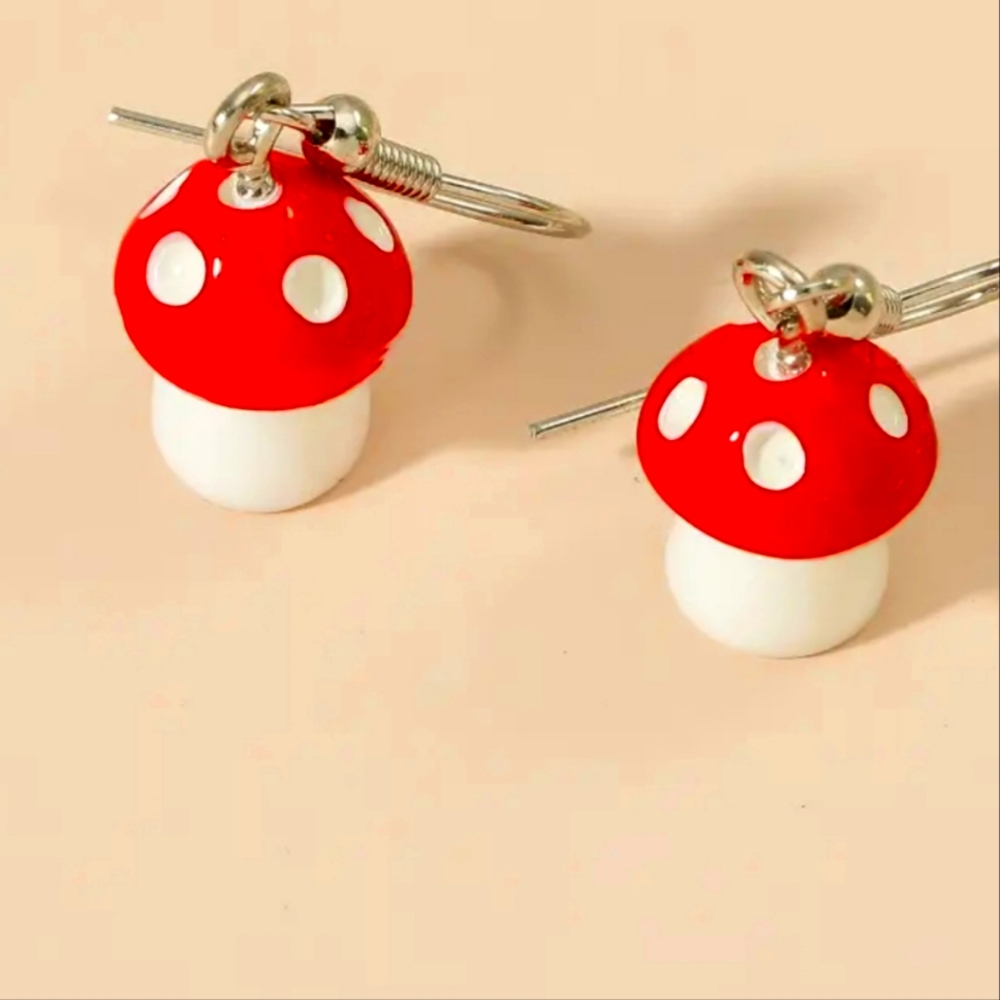 Mushroom Earings